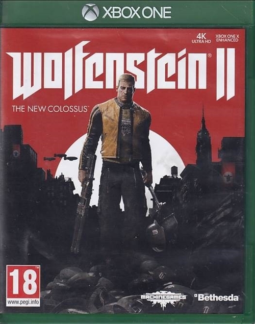 Wolfenstein 2 - The New Colossus - Xbox One Spil (B-Grade) (Genbrug)
